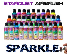 Tinta para aerografo Sparkle